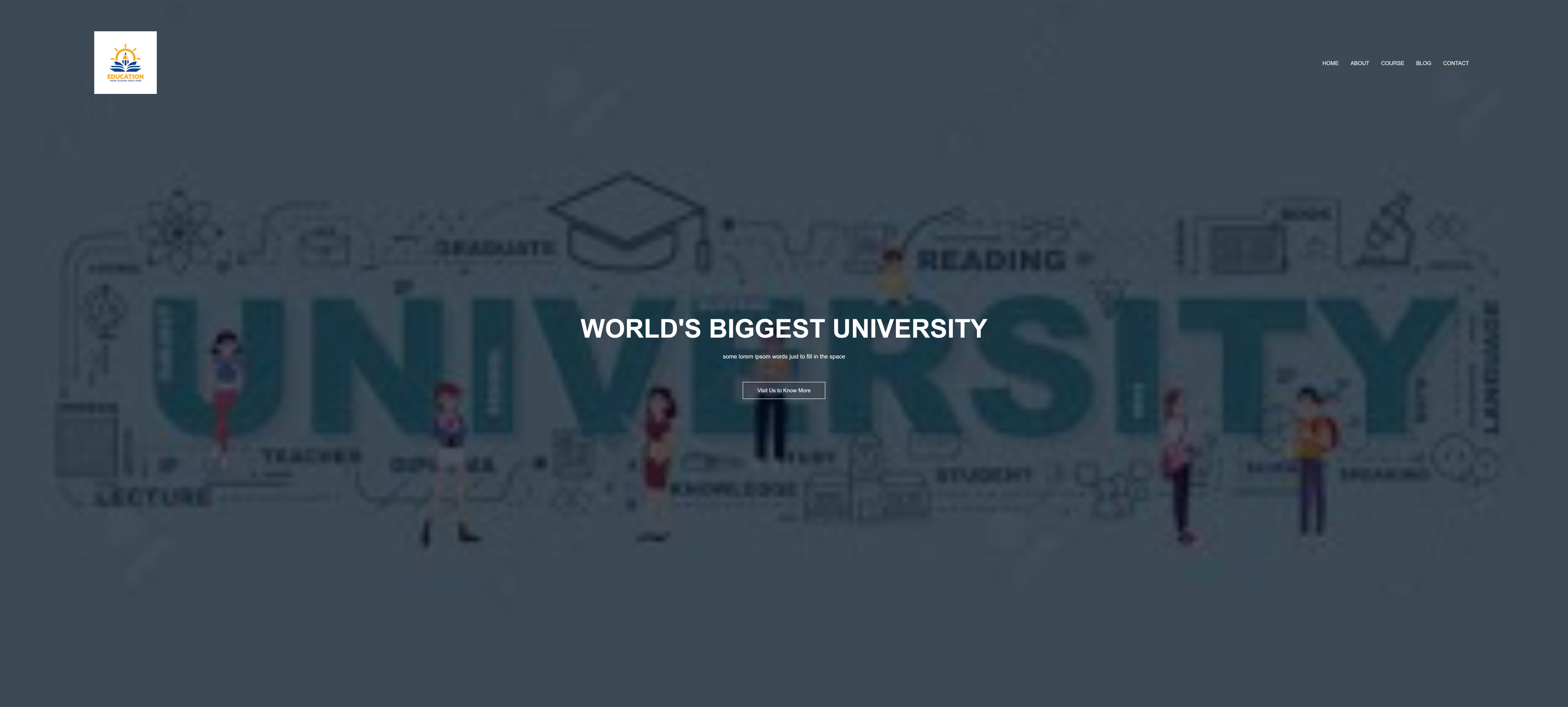 School & University Website Preview